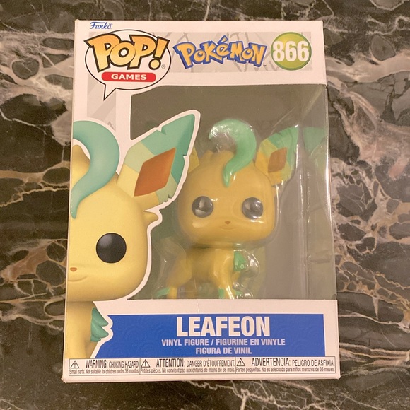Funko Other - Leafeon Pokemon Funko Pop (866) - Lightly Used with Original Box